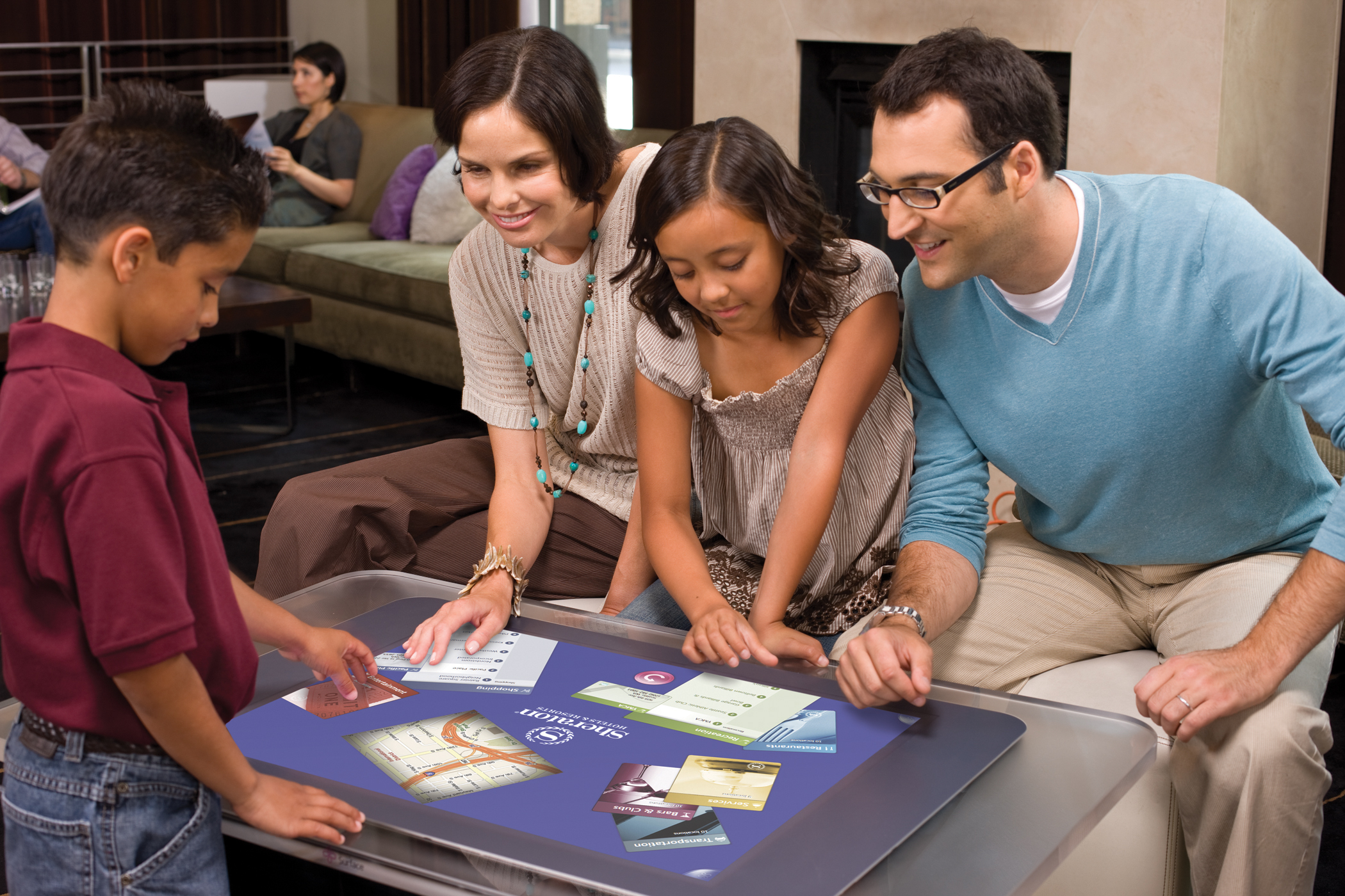 Microsoft's surface interface